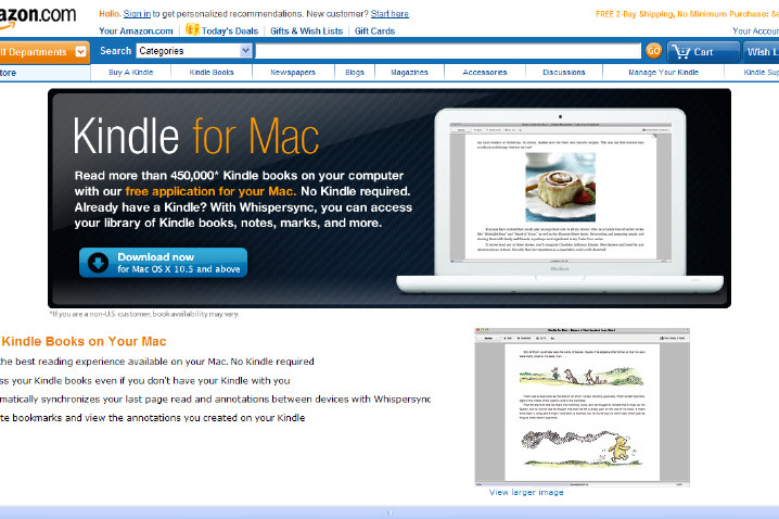 download kindle for mac free
